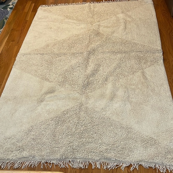 Urban Outfitters Looped Geo Rug 5 x 7 NWT - Picture 2 of 12